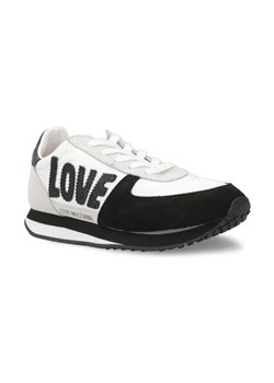 Love Moschino Skórzane sneakersy ze sklepu Gomez Fashion Store w kategorii Buty sportowe damskie - zdjęcie 184313261