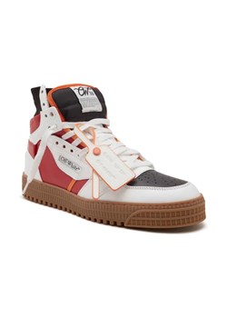 OFF-WHITE Skórzane sneakersy ze sklepu Gomez Fashion Store w kategorii Buty sportowe męskie - zdjęcie 184313283