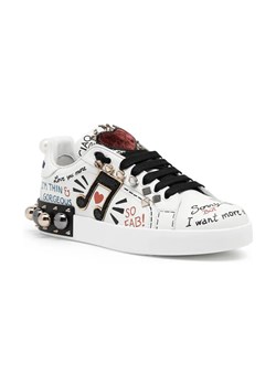 Dolce & Gabbana Skórzane trampki ze sklepu Gomez Fashion Store w kategorii Trampki damskie - zdjęcie 184313323
