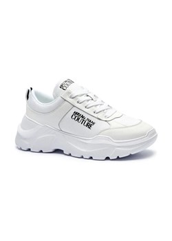 Versace Jeans Couture Sneakersy | z dodatkiem skóry ze sklepu Gomez Fashion Store w kategorii Buty sportowe męskie - zdjęcie 184313393