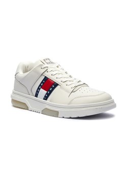 Tommy Jeans Skórzane sneakersy ze sklepu Gomez Fashion Store w kategorii Buty sportowe męskie - zdjęcie 184313394