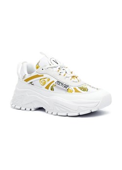 Versace Jeans Couture Sneakersy | z dodatkiem skóry ze sklepu Gomez Fashion Store w kategorii Buty sportowe damskie - zdjęcie 184313462