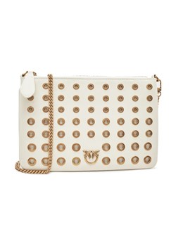 Pinko Skórzana kopertówka FLAT CLASSIC VITELLO SETA + VE ze sklepu Gomez Fashion Store w kategorii Kopertówki - zdjęcie 184313463