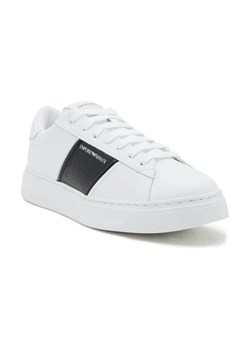 Emporio Armani Skórzane sneakersy ze sklepu Gomez Fashion Store w kategorii Buty sportowe męskie - zdjęcie 184313471