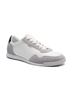 BOSS BLACK Sneakersy Titanium SL_sdtxny | z dodatkiem skóry ze sklepu Gomez Fashion Store w kategorii Buty sportowe męskie - zdjęcie 184313511