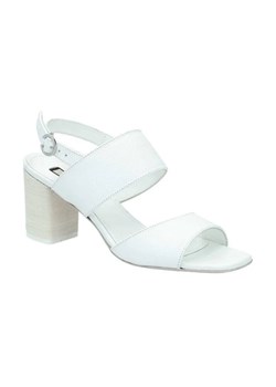Liu Jo Skórzane sandały na słupku CLARA 2 ze sklepu Gomez Fashion Store w kategorii Sandały damskie - zdjęcie 184313630