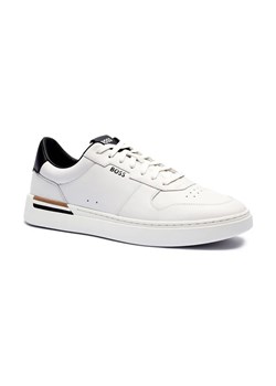 BOSS BLACK Skórzane sneakersy Clint_Tenn_ltvpN ze sklepu Gomez Fashion Store w kategorii Buty sportowe męskie - zdjęcie 184313703