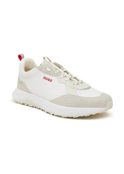 HUGO Sneakersy Kane_Runn_cdcv | z dodatkiem skóry ze sklepu Gomez Fashion Store w kategorii Buty sportowe męskie - zdjęcie 184313710