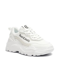 Just Cavalli Sneakersy Fondo Casper | z dodatkiem skóry ze sklepu Gomez Fashion Store w kategorii Buty sportowe damskie - zdjęcie 184313720