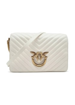Pinko Skórzana torebka na ramię LOVE CLICK CLASSIC SHEEP NAPPA ze sklepu Gomez Fashion Store w kategorii Listonoszki - zdjęcie 184313780
