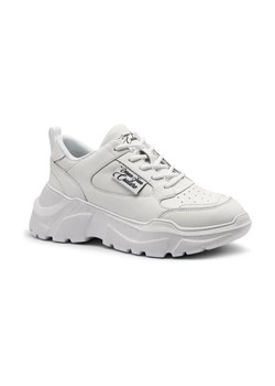 Versace Jeans Couture Sneakersy FONDO SPEEDTRACK DIS. SC2 | z dodatkiem skóry ze sklepu Gomez Fashion Store w kategorii Buty sportowe damskie - zdjęcie 184313950