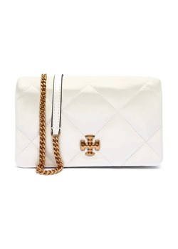 TORY BURCH Skórzana torebka na ramię Kira Diamond ze sklepu Gomez Fashion Store w kategorii Listonoszki - zdjęcie 184314003