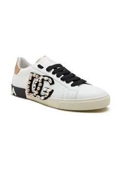 Dolce & Gabbana Skórzane trampki ze sklepu Gomez Fashion Store w kategorii Trampki damskie - zdjęcie 184314021