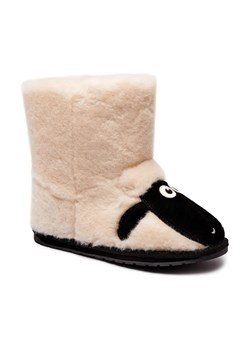 EMU Australia Skórzane śniegowce EMU Australia x Shaun The Sheep | z dodatkiem wełny ze sklepu Gomez Fashion Store w kategorii Buty zimowe dziecięce - zdjęcie 184314083