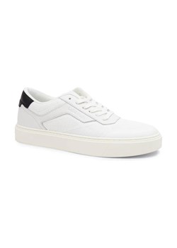 Calvin Klein Trampki LOW TOP LACE UP KNIT | z dodatkiem skóry ze sklepu Gomez Fashion Store w kategorii Trampki męskie - zdjęcie 184314100