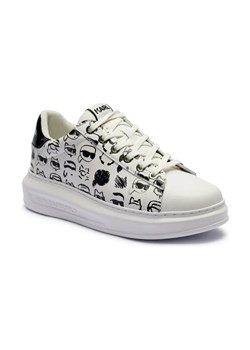 Karl Lagerfeld Skórzane sneakersy KAPRI Twin NFT Graffiti ze sklepu Gomez Fashion Store w kategorii Buty sportowe damskie - zdjęcie 184314132