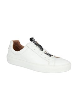 BOSS BLACK Skórzane trampki Katie Low-Cut_C_UW ze sklepu Gomez Fashion Store w kategorii Trampki damskie - zdjęcie 184314172