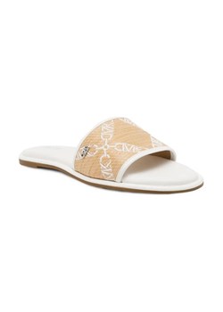 Michael Kors Klapki SAYLOR | z dodatkiem skóry ze sklepu Gomez Fashion Store w kategorii Klapki damskie - zdjęcie 184314380