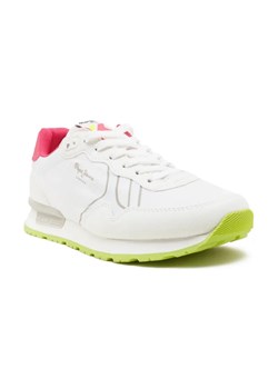 Pepe Jeans London Sneakersy BRIT NEON W ze sklepu Gomez Fashion Store w kategorii Buty sportowe damskie - zdjęcie 184314390
