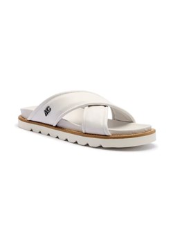 Marc Cain Skórzane klapki ze sklepu Gomez Fashion Store w kategorii Klapki damskie - zdjęcie 184314450