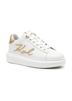 Karl Lagerfeld Skórzane trampki Signia Lace ze sklepu Gomez Fashion Store w kategorii Trampki damskie - zdjęcie 184314452