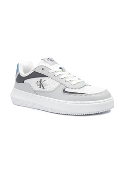 Calvin Klein Jeans Sneakersy CHUNKY CUPSOLE MIX IN MET | z dodatkiem skóry ze sklepu Gomez Fashion Store w kategorii Buty sportowe męskie - zdjęcie 184314461