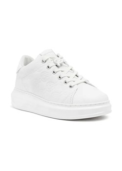Karl Lagerfeld Skórzane trampki Emboss Lo Lace ze sklepu Gomez Fashion Store w kategorii Trampki damskie - zdjęcie 184314464