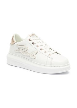 Karl Lagerfeld Skórzane sneakersy KAPRI Signia Emboss ze sklepu Gomez Fashion Store w kategorii Buty sportowe damskie - zdjęcie 184314532