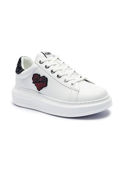 Karl Lagerfeld Skórzane sneakersy KAPRI Heart Of Karl ze sklepu Gomez Fashion Store w kategorii Buty sportowe damskie - zdjęcie 184314583