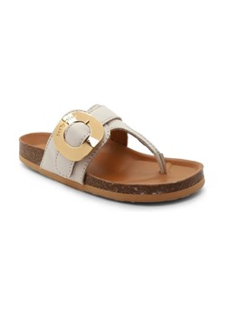See By Chloé Skórzane japonki CHANY FUSSBETT ze sklepu Gomez Fashion Store w kategorii Klapki damskie - zdjęcie 184314720