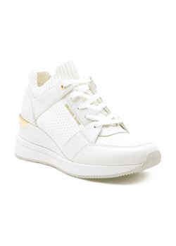Michael Kors Sneakersy GEORGIE KNIT | z dodatkiem skóry ze sklepu Gomez Fashion Store w kategorii Buty sportowe damskie - zdjęcie 184314723
