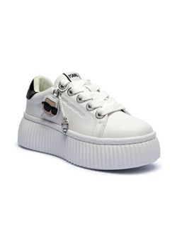 Karl Lagerfeld Skórzane sneakersy KREEPER ze sklepu Gomez Fashion Store w kategorii Buty sportowe damskie - zdjęcie 184314750