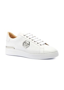 Philipp Plein Skórzane sneakersy Lo-Top ze sklepu Gomez Fashion Store w kategorii Buty sportowe męskie - zdjęcie 184314810