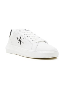 Calvin Klein Jeans Skórzane sneakersy CHUNKY CUPSOLE MONOLOGO ze sklepu Gomez Fashion Store w kategorii Buty sportowe męskie - zdjęcie 184314930