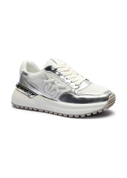 Pinko Sneakersy GEM 07 | z dodatkiem skóry ze sklepu Gomez Fashion Store w kategorii Buty sportowe damskie - zdjęcie 184314964