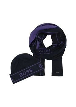 BOSS BLACK Szal + czapka Ulfino ze sklepu Gomez Fashion Store w kategorii Czapki zimowe męskie - zdjęcie 184315311