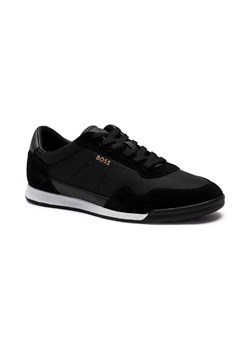 BOSS BLACK Sneakersy Titanium SL_sdtxny | z dodatkiem skóry ze sklepu Gomez Fashion Store w kategorii Buty sportowe męskie - zdjęcie 184315593