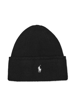 POLO RALPH LAUREN Wełniana czapka PONY ze sklepu Gomez Fashion Store w kategorii Czapki zimowe damskie - zdjęcie 184315761