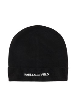 Karl Lagerfeld Czapka k/essential beanie | z dodatkiem wełny i kaszmiru ze sklepu Gomez Fashion Store w kategorii Czapki zimowe damskie - zdjęcie 184315833