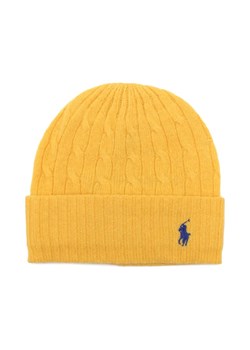 POLO RALPH LAUREN Wełniana czapka | z dodatkiem kaszmiru ze sklepu Gomez Fashion Store w kategorii Czapki zimowe damskie - zdjęcie 184316423