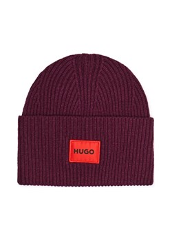 HUGO Wełniana czapka Saffa ze sklepu Gomez Fashion Store w kategorii Czapki zimowe damskie - zdjęcie 184316550