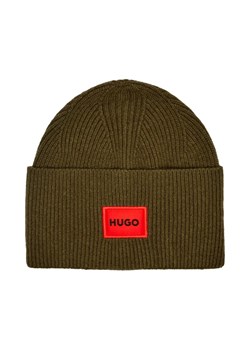 HUGO Wełniana czapka Xaff 6 ze sklepu Gomez Fashion Store w kategorii Czapki zimowe męskie - zdjęcie 184316691
