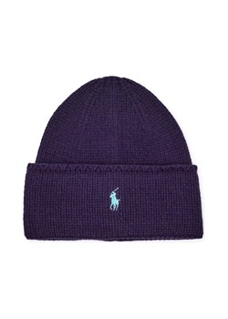 POLO RALPH LAUREN Wełniana czapka PONY ze sklepu Gomez Fashion Store w kategorii Czapki zimowe damskie - zdjęcie 184316771