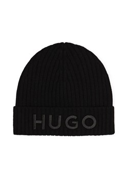 HUGO Wełniana czapka X565-7 ze sklepu Gomez Fashion Store w kategorii Czapki zimowe męskie - zdjęcie 184316774