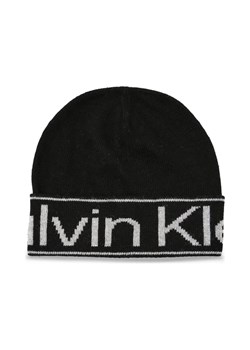 Calvin Klein Czapka | z dodatkiem wełny i kaszmiru ze sklepu Gomez Fashion Store w kategorii Czapki zimowe damskie - zdjęcie 184316802