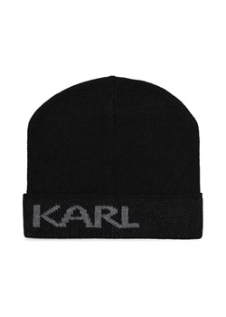 Karl Lagerfeld Czapka BEANIE | z dodatkiem wełny ze sklepu Gomez Fashion Store w kategorii Czapki zimowe męskie - zdjęcie 184316811
