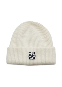 HUGO Czapka Women-X 692 | z dodatkiem wełny i kaszmiru ze sklepu Gomez Fashion Store w kategorii Czapki zimowe damskie - zdjęcie 184316930