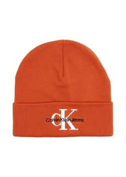 Calvin Klein Jeans Czapka MONOLOGO EMBRO BEANIE ze sklepu Gomez Fashion Store w kategorii Czapki zimowe męskie - zdjęcie 184316962