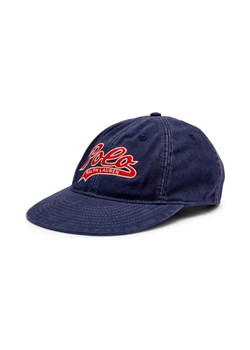 POLO RALPH LAUREN Jeansowa bejsbolówka | z dodatkiem skóry ze sklepu Gomez Fashion Store w kategorii Czapki z daszkiem damskie - zdjęcie 184317014