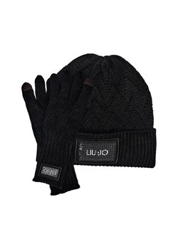 Liu Jo Czapka + rękawiczki | z dodatkiem wełny ze sklepu Gomez Fashion Store w kategorii Czapki zimowe damskie - zdjęcie 184317154